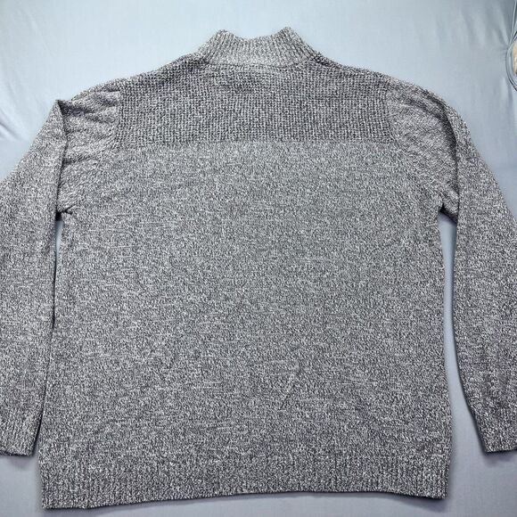 Flag & Anthem Sweater Mens XXL Beige Knit Pullover 1/4 Button Long Sleeve - Picture 11 of 15